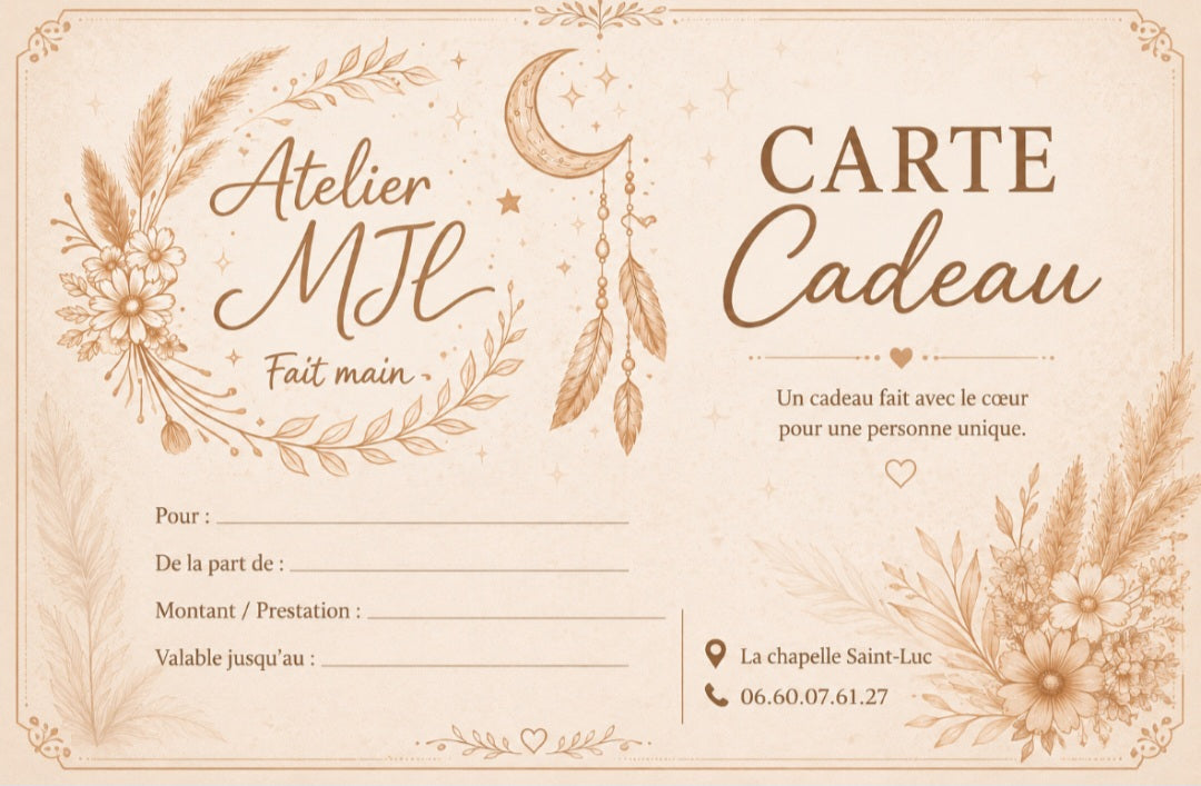 Carte cadeau 🎁