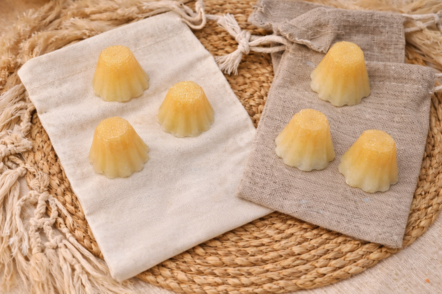 Fondants parfumés – Senteur Frangipanier - Fait main