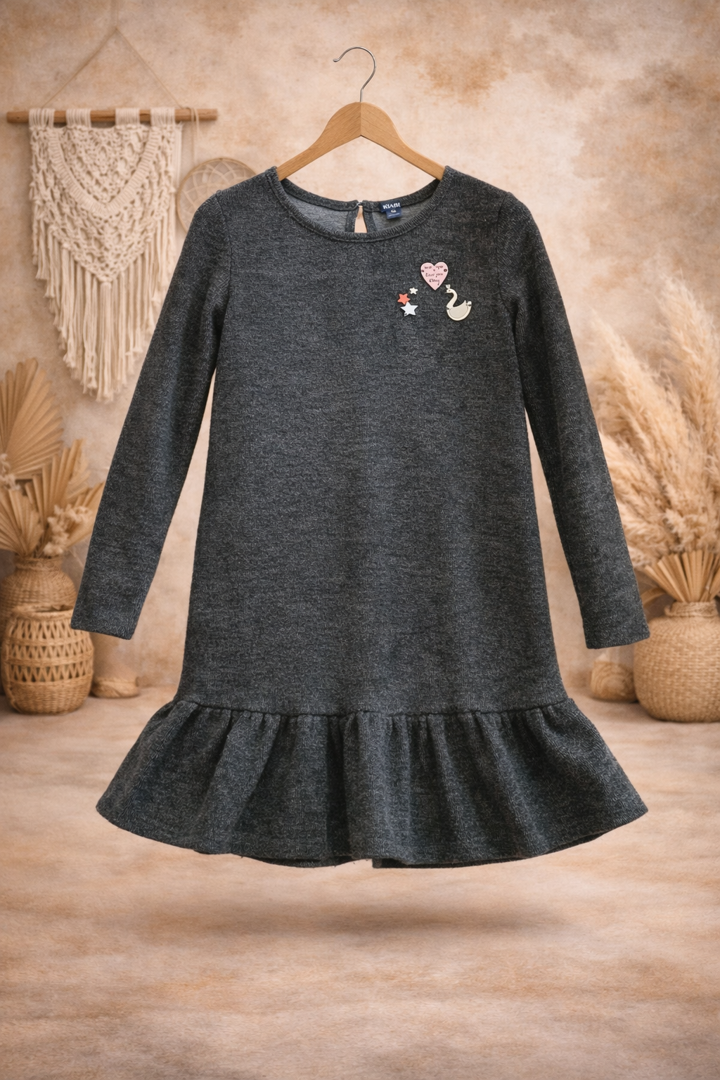 🩷 Robe Enfant - Manches Longues