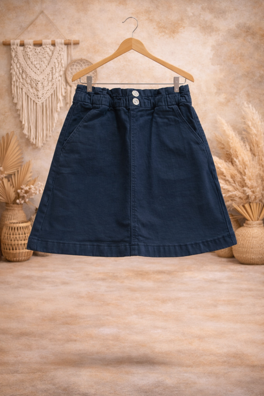 🩷 Jupe Enfant - Bleu Marine