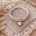 Bracelet tissu papillon – Fait main