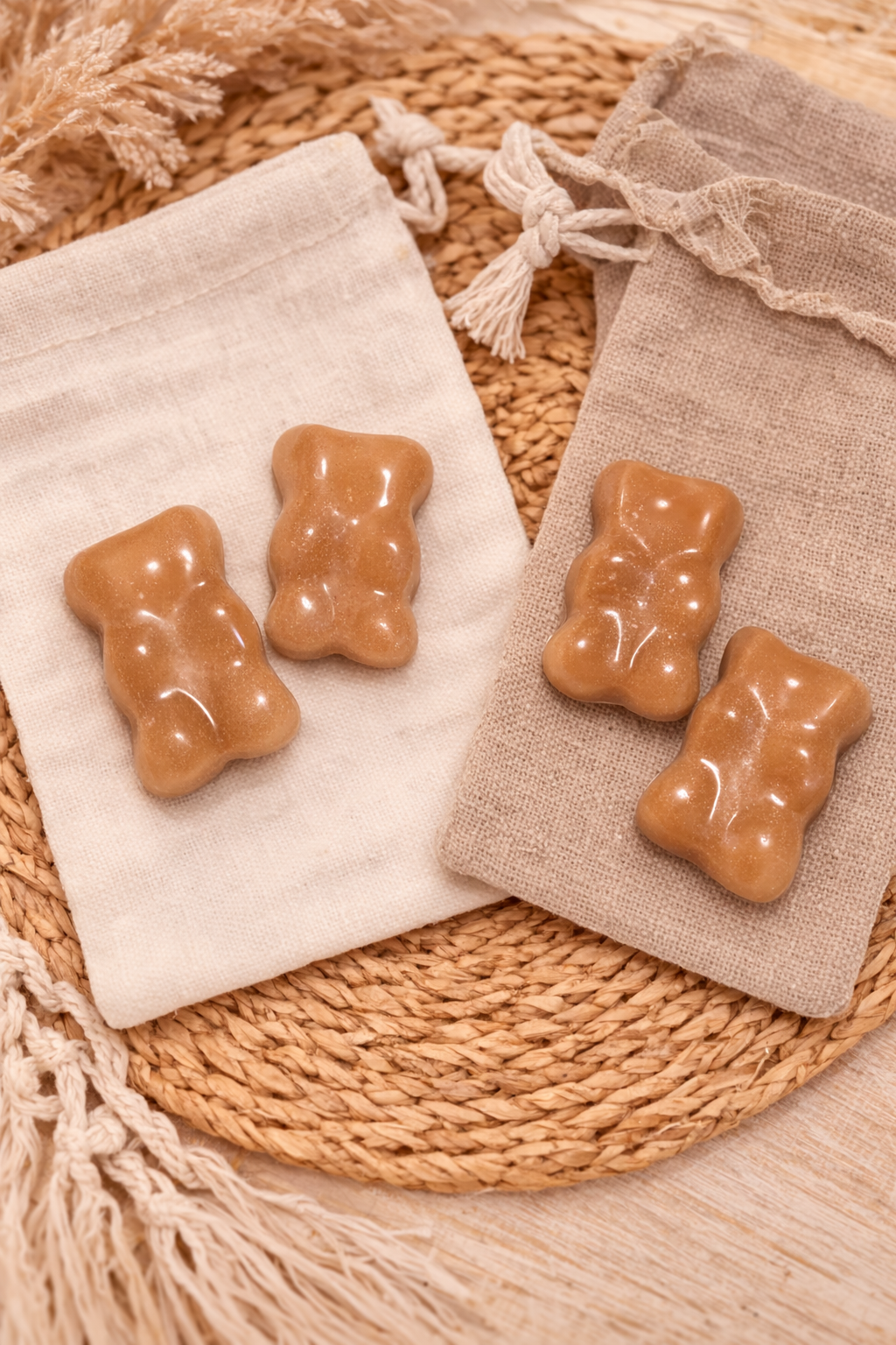 Fondants parfumés oursons – Senteur Rocher Praliné - Fait main