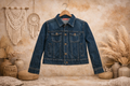 🩷 Veste en jean Enfant – Denim bleu