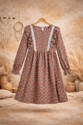 🩷 Robe Enfant - Fleurie