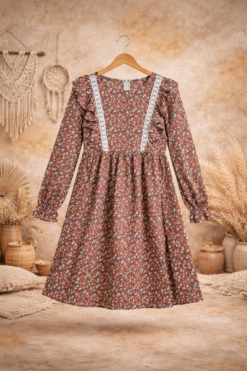 🩷 Robe Enfant - Fleurie